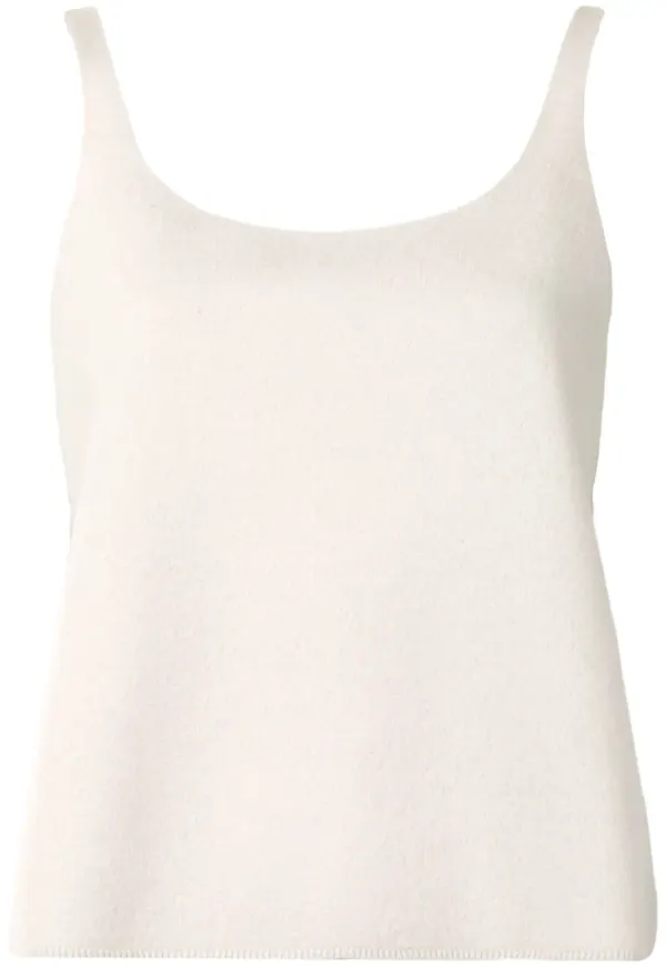 Tibi stickat linne - Vit