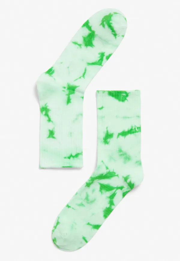 Tie-dye socks - Green