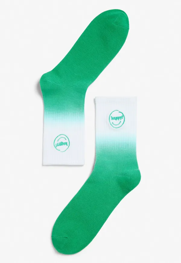 Tie-dye socks - Green