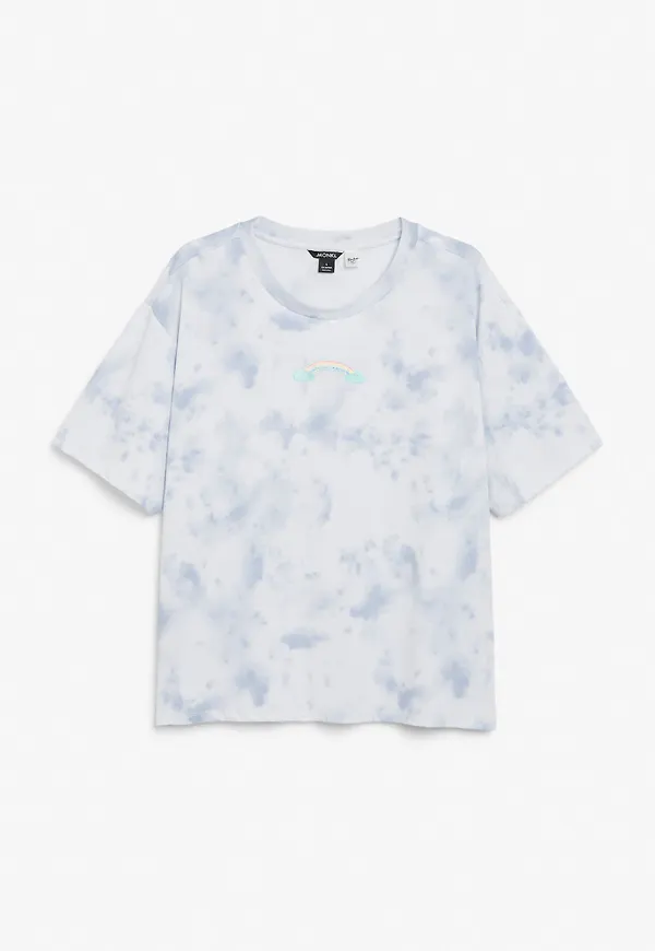 Tie-dye tee - Blue