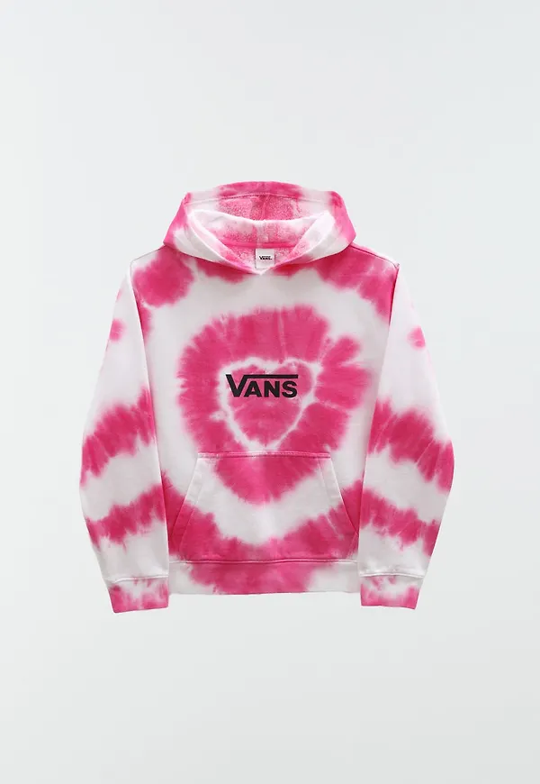TIE DYE HEART hoodie