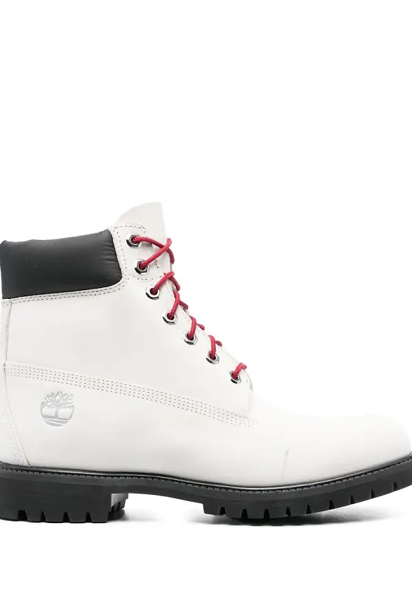 Timberland 6-inch stövletter - Vit
