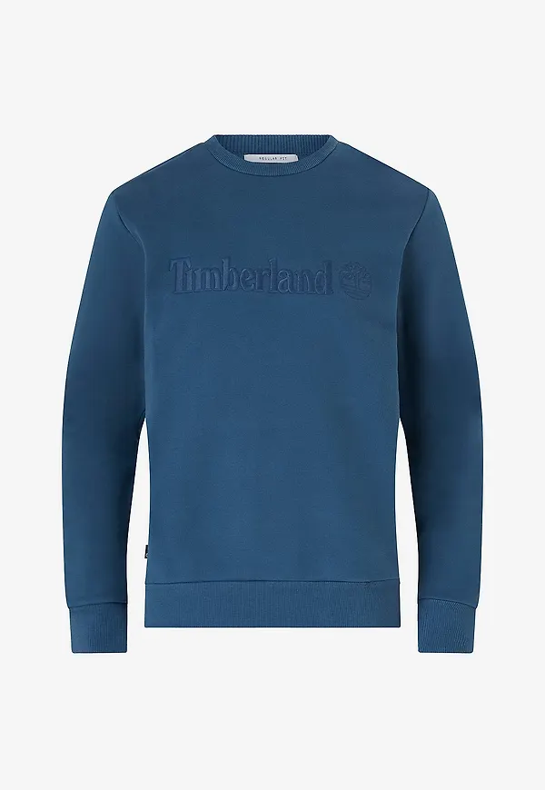 Timberland - Sweatshirt Hamp Crew Neck Dkblu - Blå