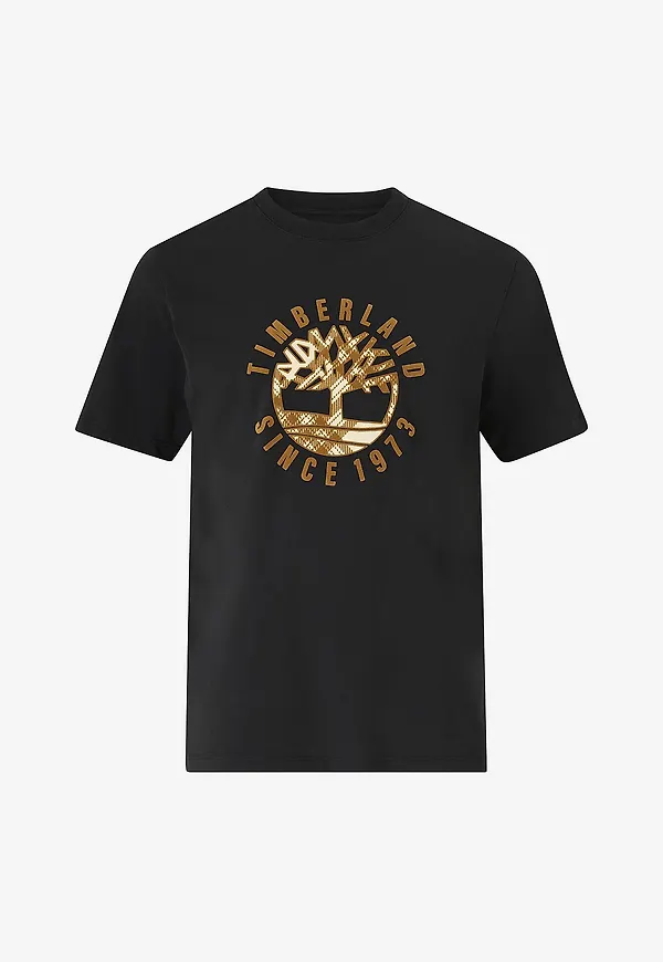 Timberland - T-shirt Holiday Front Graphic SS Tee - Svart