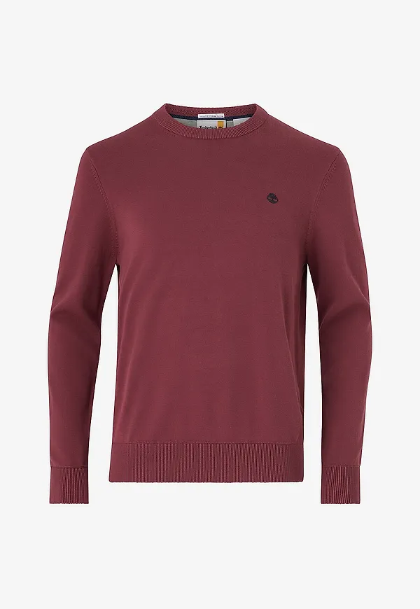 Timberland - Tröja Cotton YD Sweater - Röd