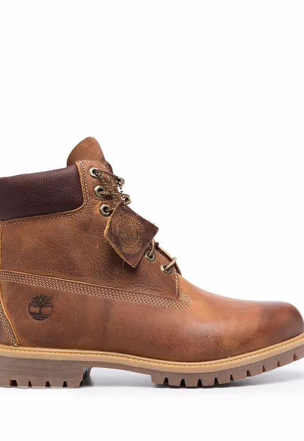 Timberland ankelboots i läder - Brun