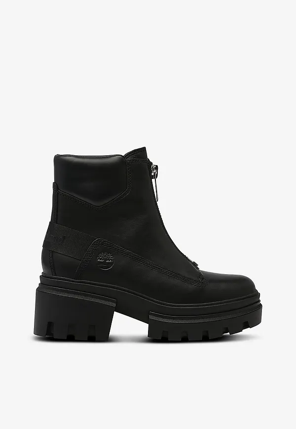 Timberland - Boots Everleigh Boot Front Zip - Svart