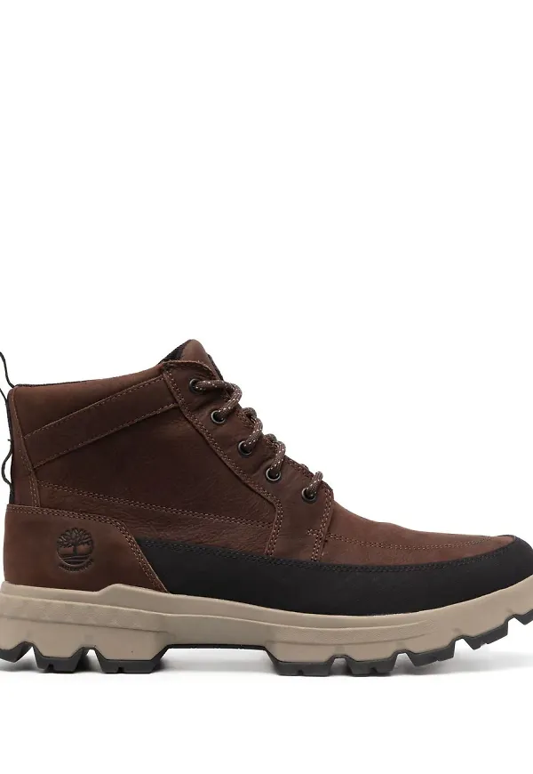 Timberland Chukka stövletter med snörning - Brun