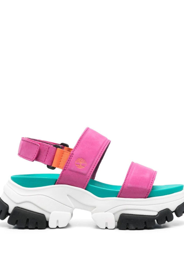 Timberland grova sandaler med färgblock - Rosa