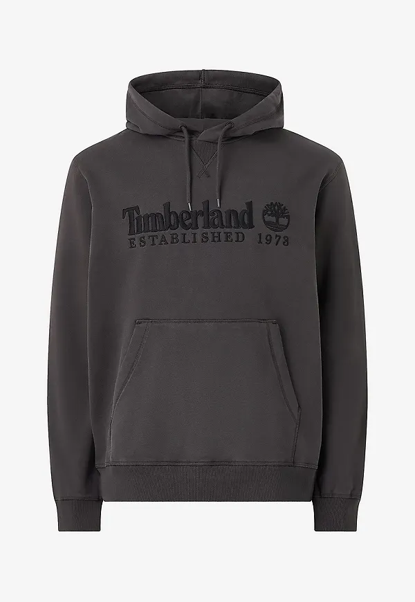 Timberland - Huvtröja Embroidered Logo BB Hoodie - Svart