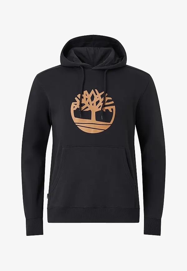 Timberland - Huvtröja Kenn Tree Logo - Svart