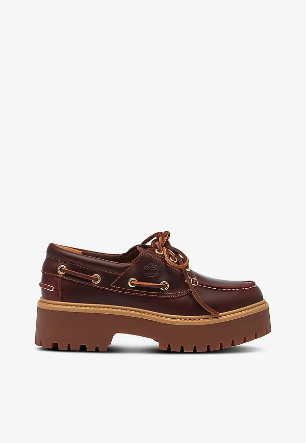 Timberland - Loafers Stst Boat Shoe Burg - Brun