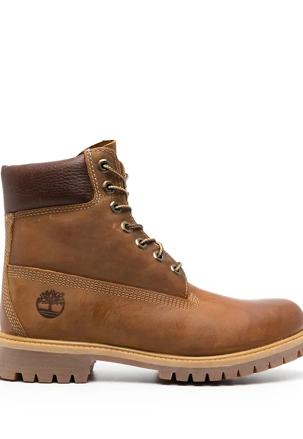 Timberland Premium stövletter i läder - Brun