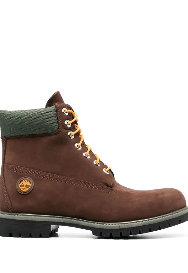 Timberland Premium stövletter med snörning - Brun