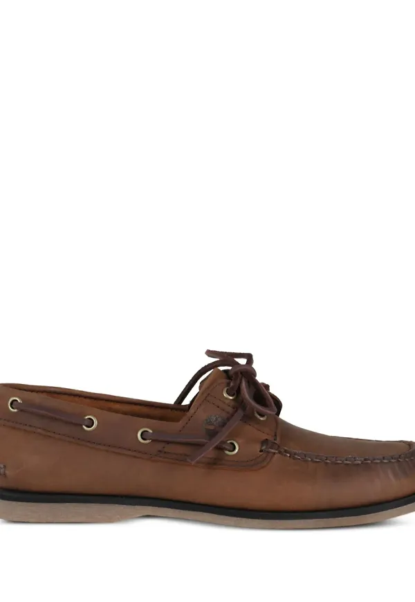 Timberland seglarskor i läder - Brun