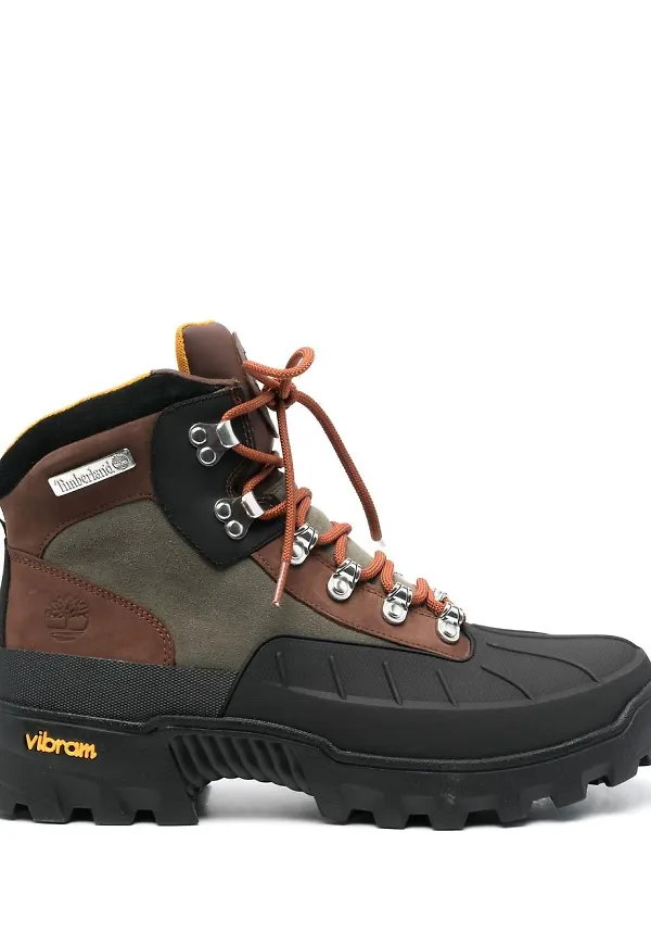 Timberland stövlar med panel - Grön