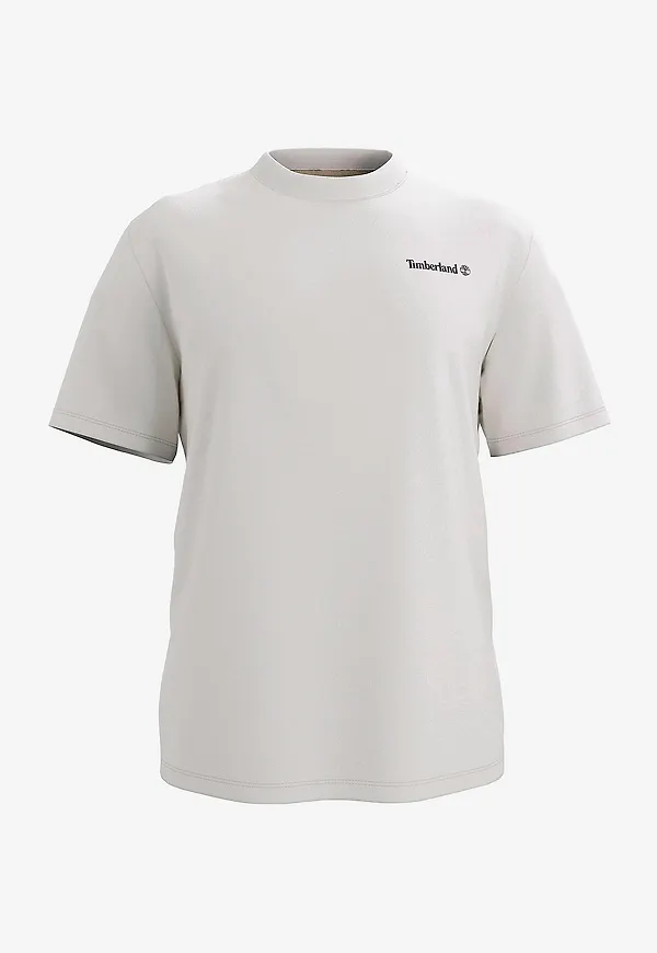 Timberland - T-shirt Lake House Back Graphic Natur - Vit