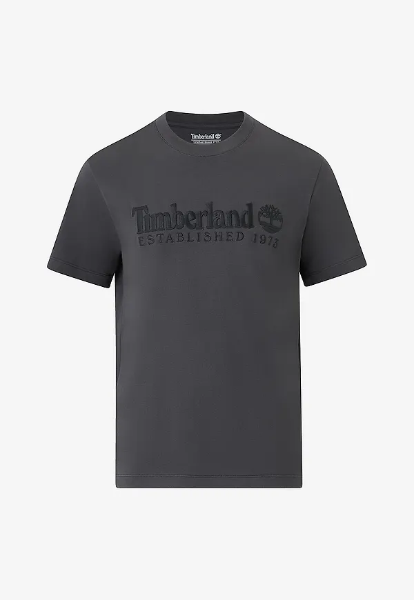 Timberland - T-shirt SS Embroidered Tee - Svart