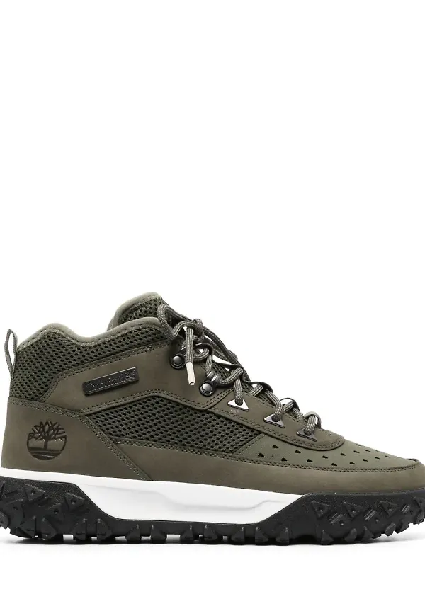 Timberland vandrarkängor med snörning - Grön