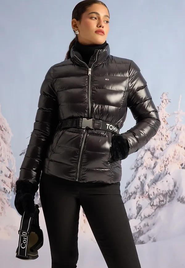 Tjw Branded Belt Down Jacket