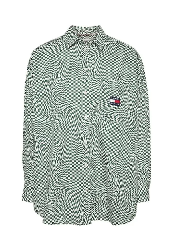 Tjw Checkerboard Oversized Shirt