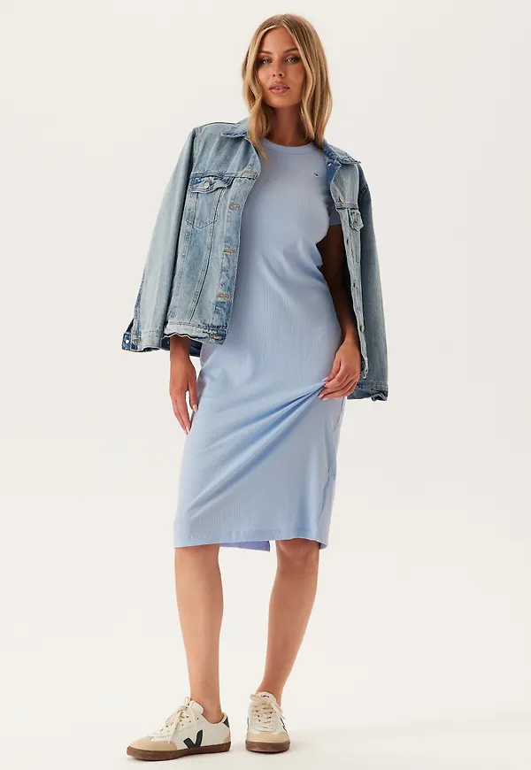 Tjw Rib Bodycon Midi Dress