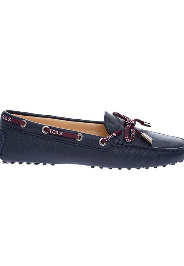 Tod's - Loafers - Blå - Dam - Storlek: 35 1/2 EU