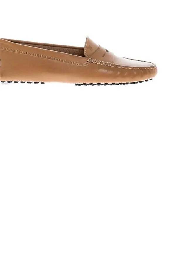 Tod's - Loafers - Brun - Dam - Storlek: 35 1/2 EU