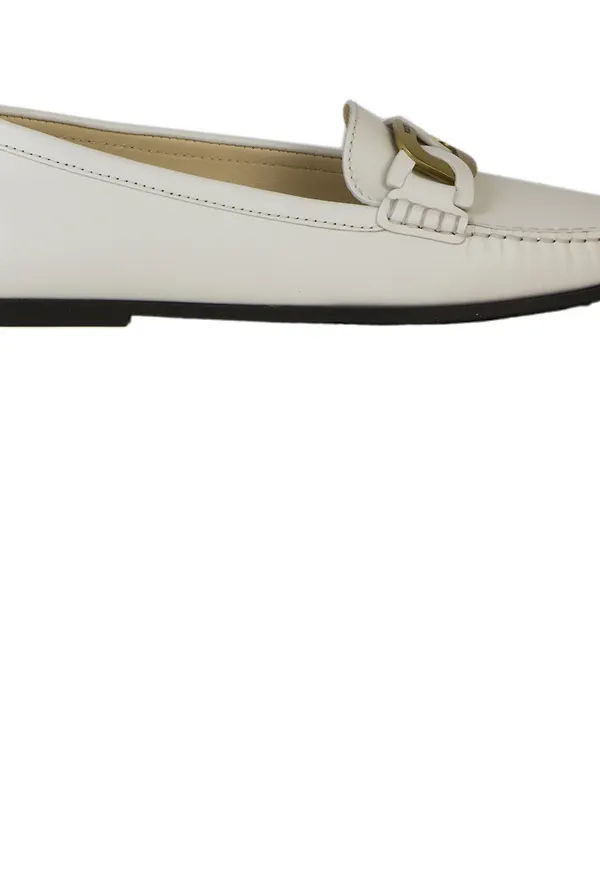 Tod's - Loafers - Vit - Dam - Storlek: 38 1/2 Eu,36 EU