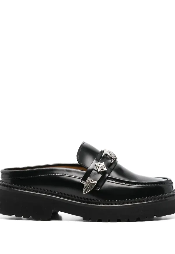 Toga Pulla läderloafers - Svart