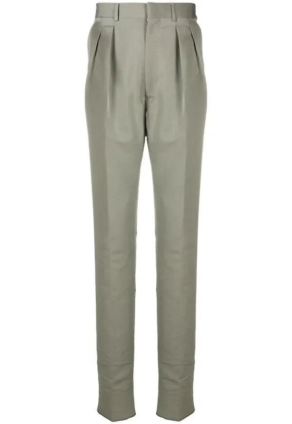 TOM FORD avsmalnande chinos - Grön