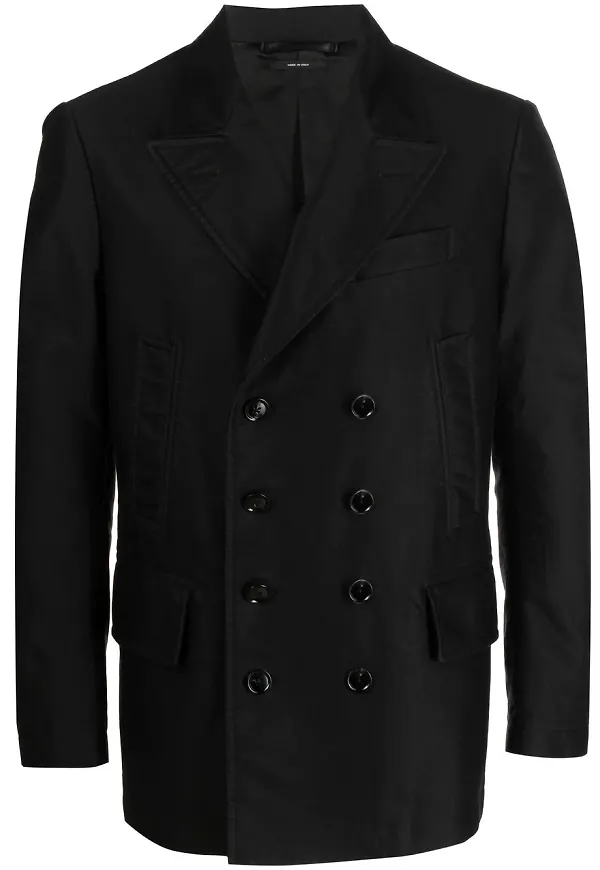 TOM FORD dubbelknäppt blazer - Svart