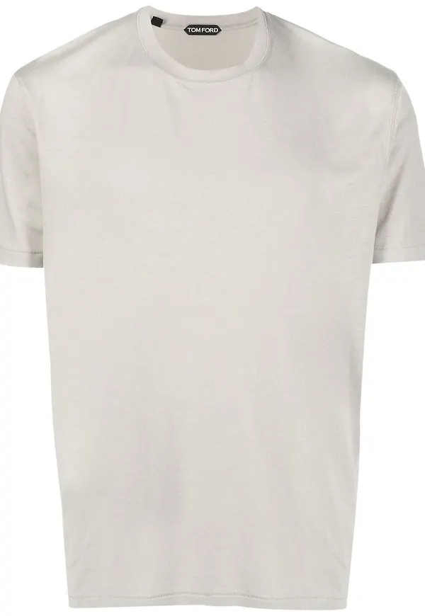 TOM FORD enfärgad t-shirt - Grön