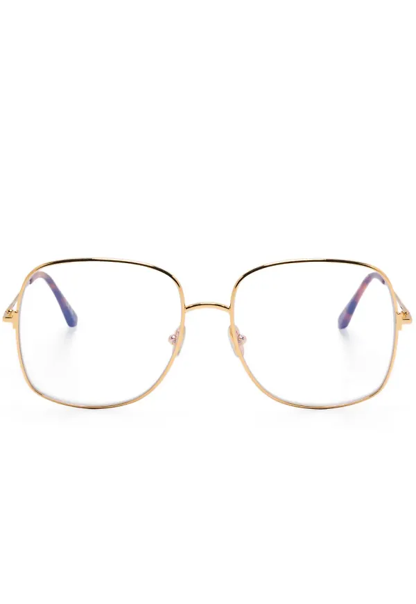 TOM FORD Eyewear glasögon i oversize-modell - Guldfärgad