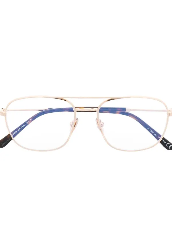 TOM FORD Eyewear pilotglasögon - Guldfärgad
