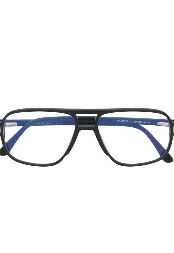 TOM FORD Eyewear pilotglasögon - Svart