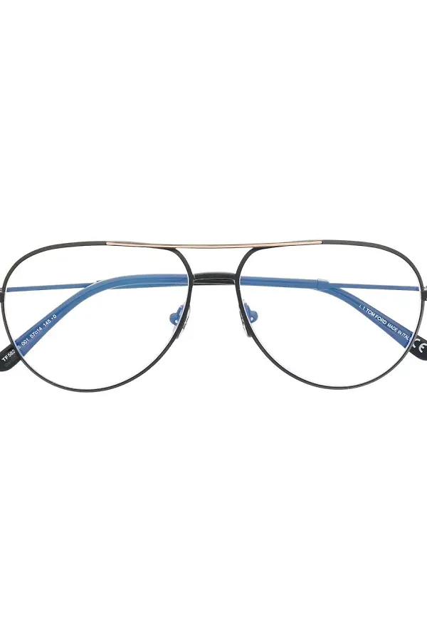 TOM FORD Eyewear pilotglasögon - Svart