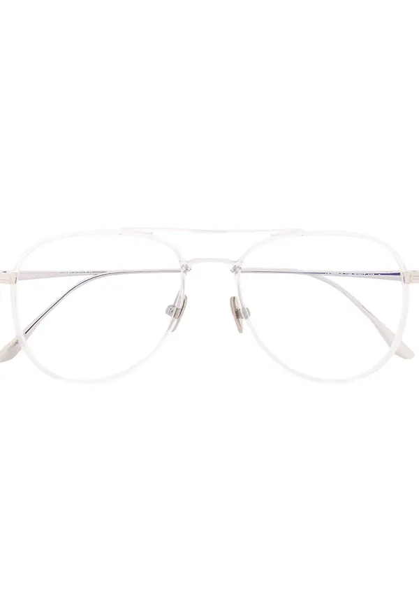 TOM FORD Eyewear pilotglasögon - Vit