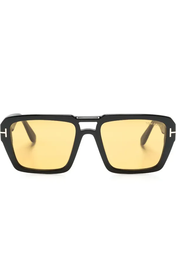 TOM FORD Eyewear pilotsolglasögon - Svart