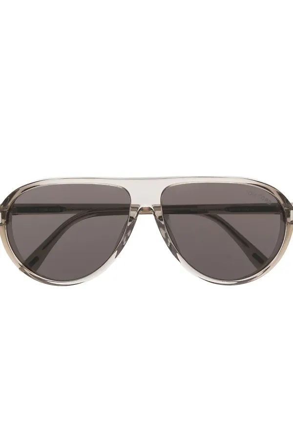 TOM FORD Eyewear pilotsolglasögon - Grå