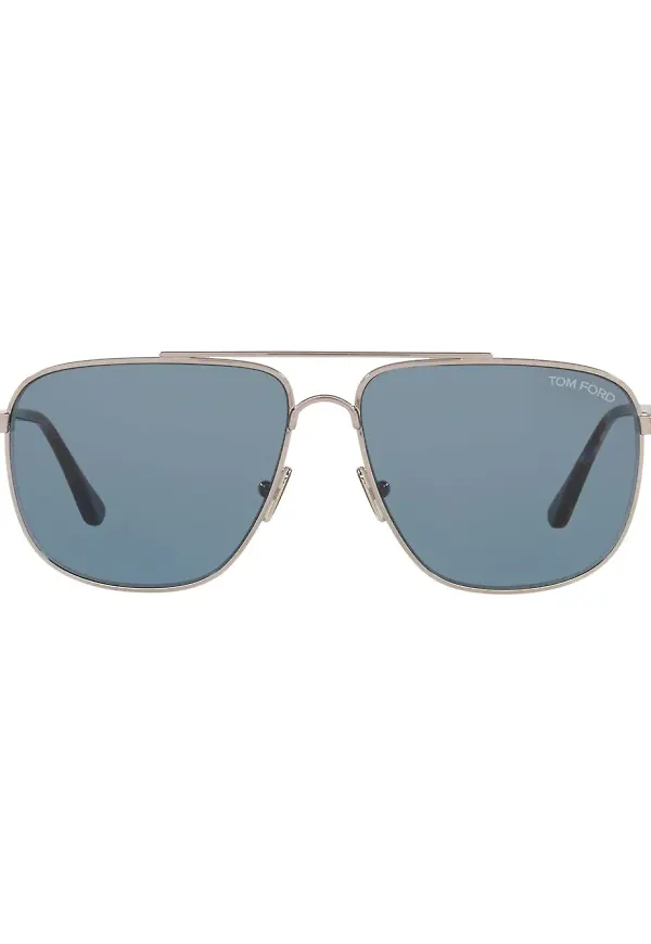 TOM FORD Eyewear pilotsolglasögon - Silverfärgad