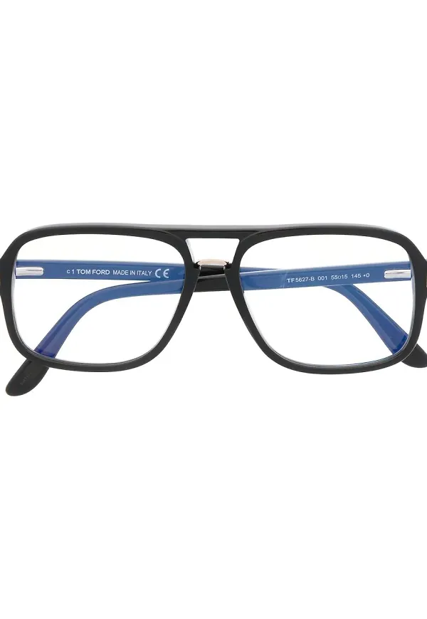 TOM FORD Eyewear pilotsolglasögon - Svart