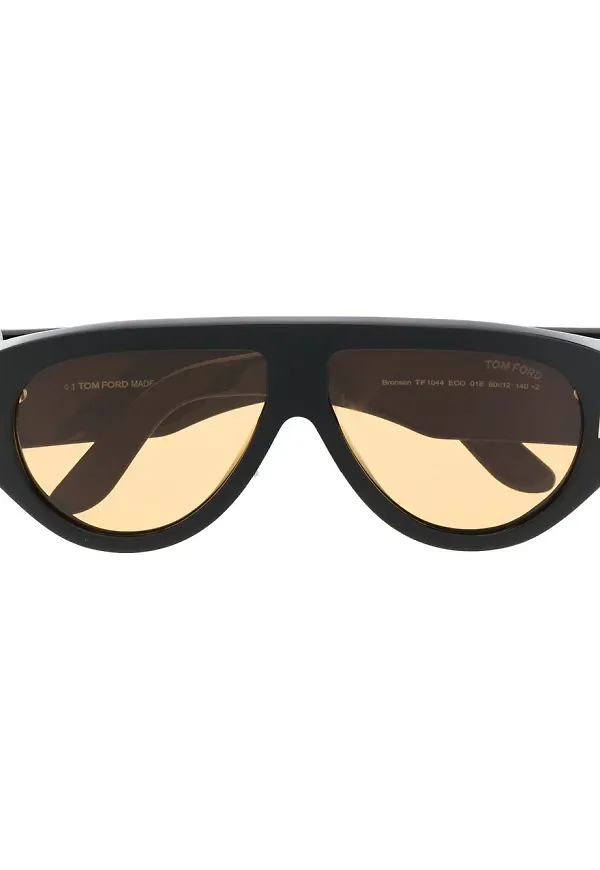 TOM FORD Eyewear pilotsolglasögon - Svart