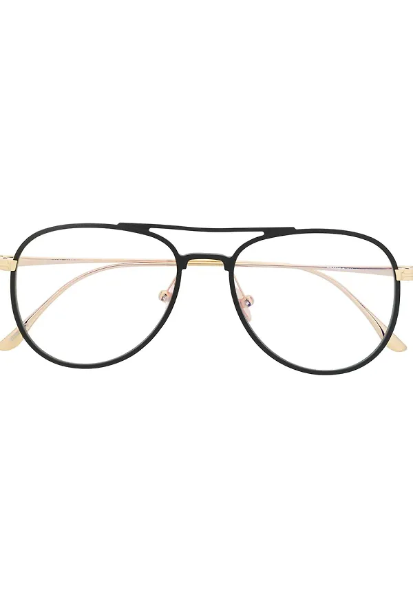 TOM FORD Eyewear pilotsolglasögon - Svart