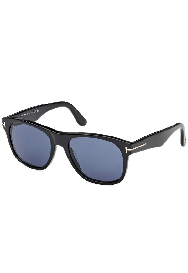 TOM FORD Eyewear rektangulära solglasögon - Svart