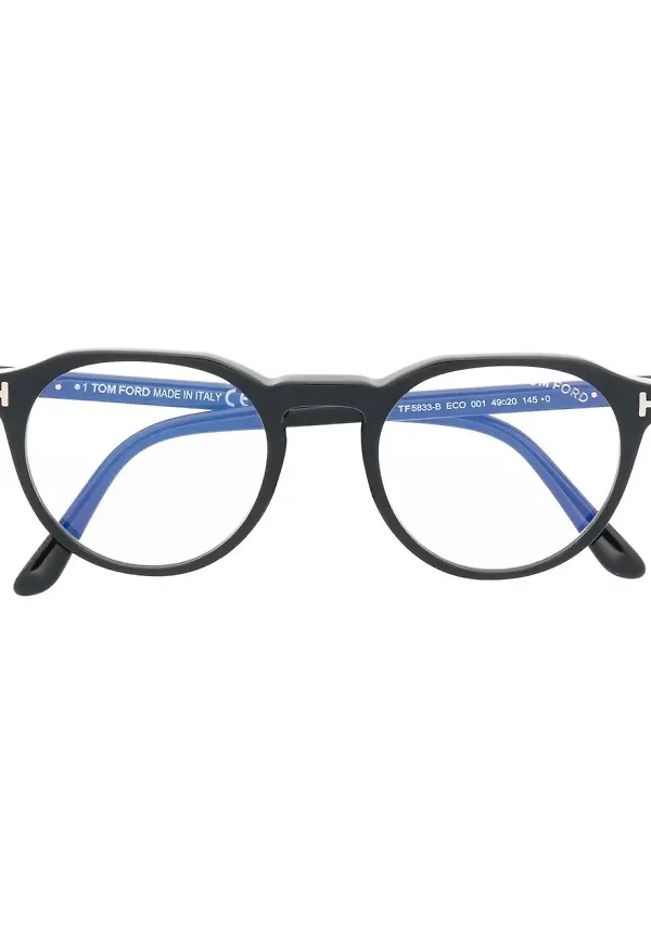 TOM FORD Eyewear runda glasögon - Svart