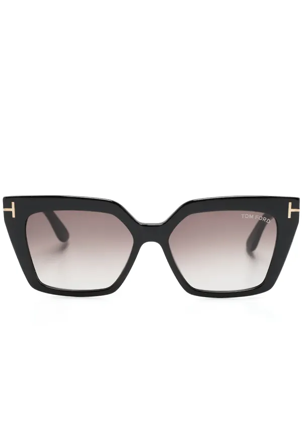 TOM FORD Eyewear Winona cat eye-solglasögon - Svart