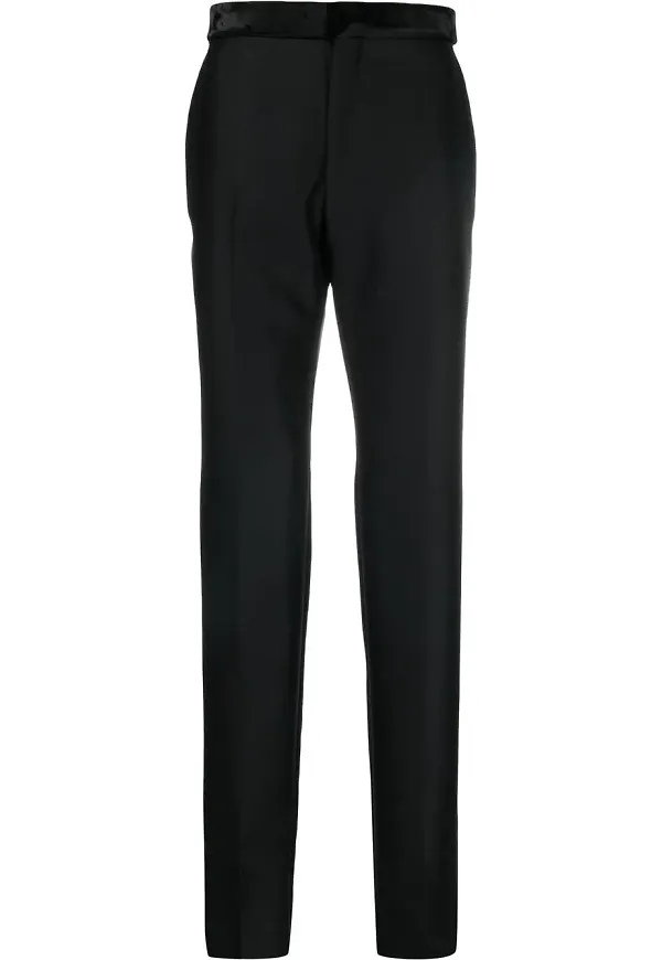 TOM FORD finbyxor med smal passform - Svart