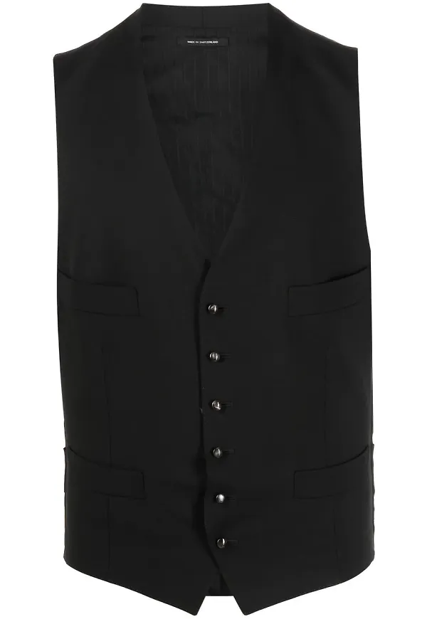 TOM FORD finväst - Svart