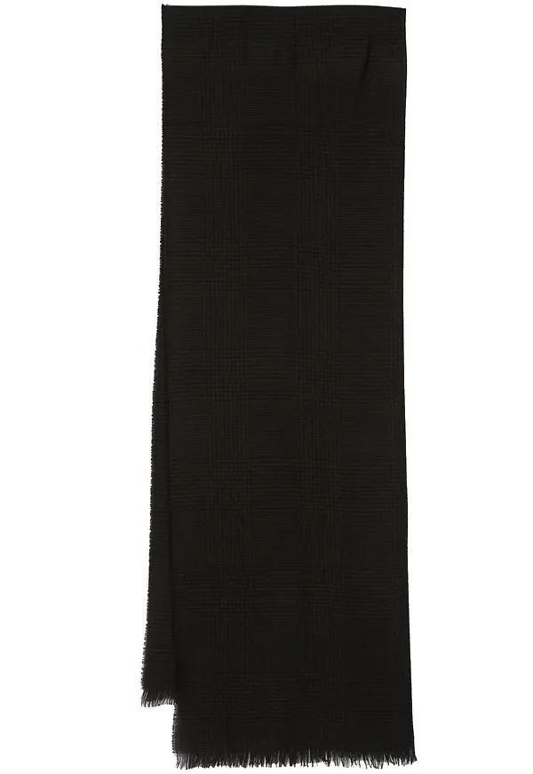 TOM FORD hundtandsmönstrad halsduk - Brun